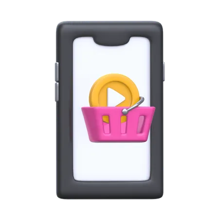 Vídeo de marketing  3D Icon