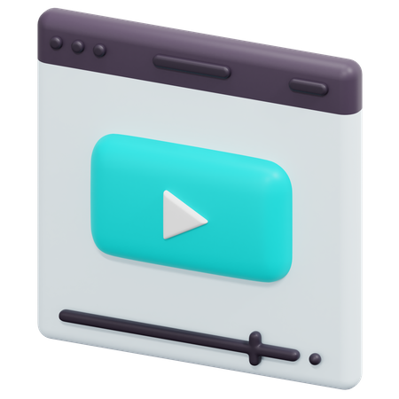 Video Marketing  3D Icon