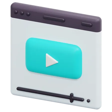 Video Marketing  3D Icon