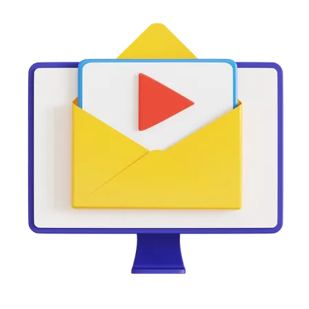 Video Marketing  3D Icon