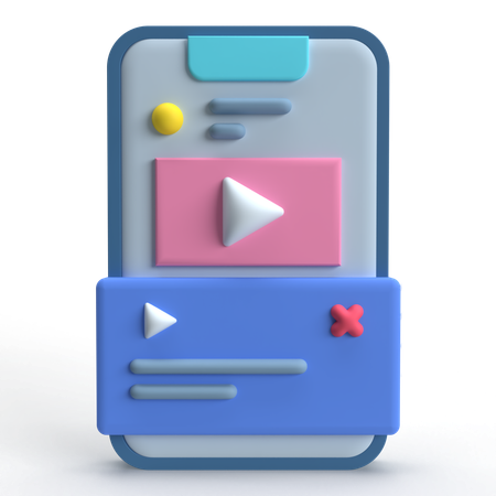 Video Marketing  3D Icon