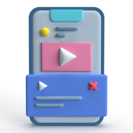 Video Marketing  3D Icon