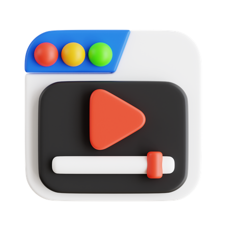 Video Marketing  3D Icon