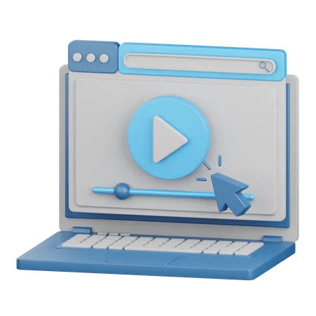 Video marketing  3D Icon