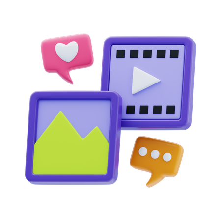 Video Marketing  3D Icon