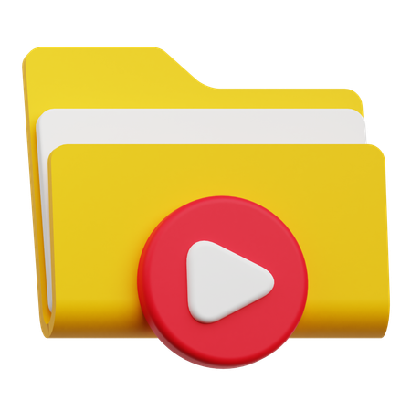 Videoordner  3D Icon