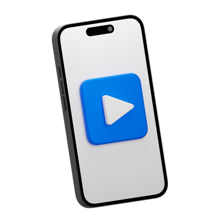 Video Play  3D Icon