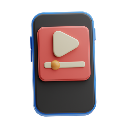 Video Playback  3D Icon