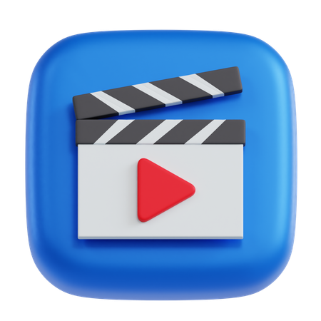 Videoplayer  3D Icon