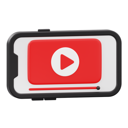Video Player  3D Icon