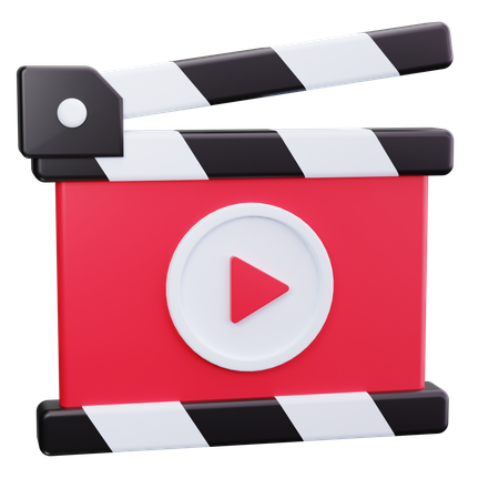 Video Player  3D Icon