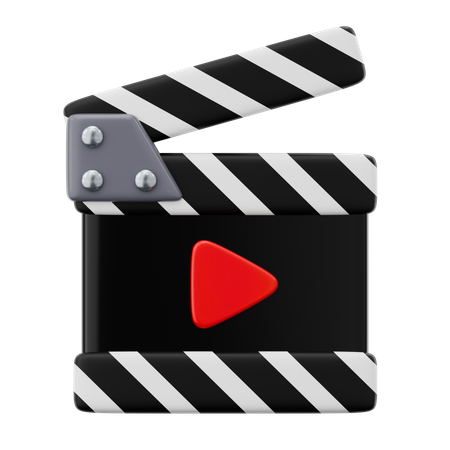 Video Player  3D Icon