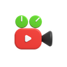 3d video-player emoji