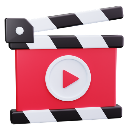 Video Player  3D Icon