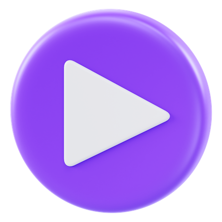 Video Player  3D Icon