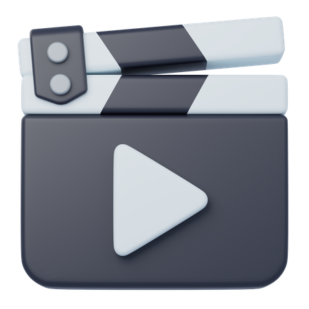 Video Player  3D Icon
