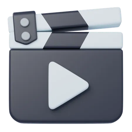 Video Player  3D Icon