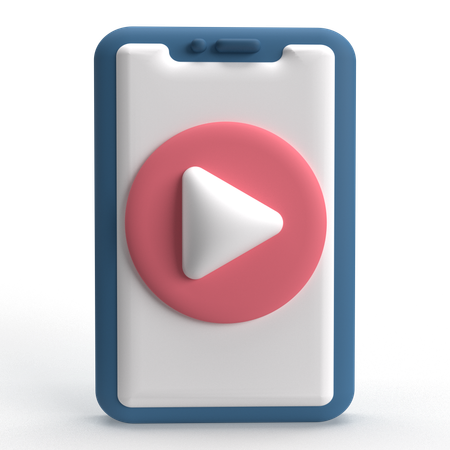 Video Player  3D Icon