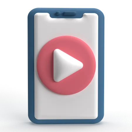 Video Player  3D Icon