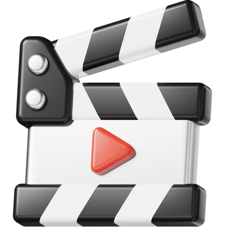 Video Player  3D Icon