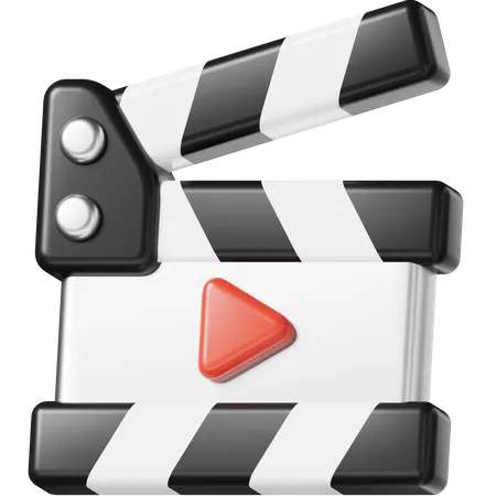 Video Player  3D Icon