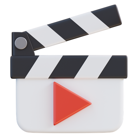 Video Player  3D Icon