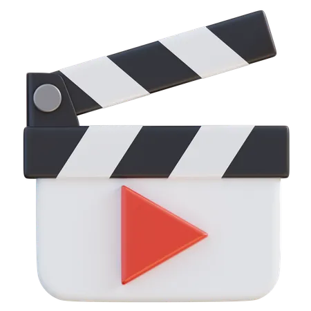 Video Player  3D Icon