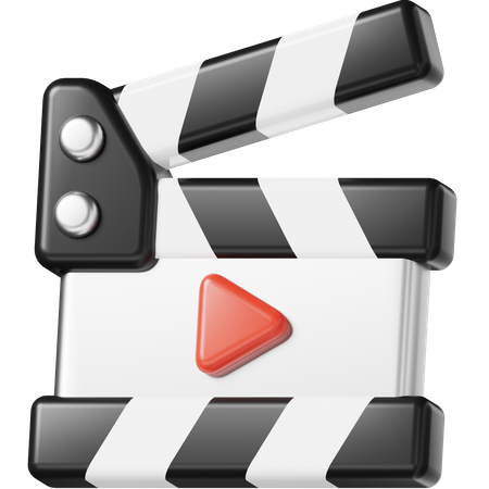 Video Player  3D Icon