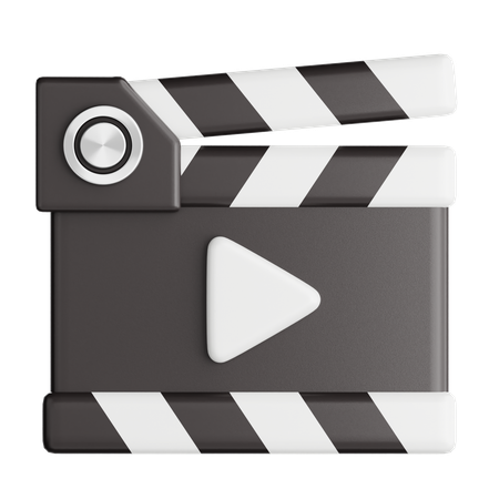 Video Player  3D Icon