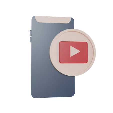 Video Player  3D Illustration