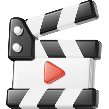 Video Player 3 D Icon 3D Icon