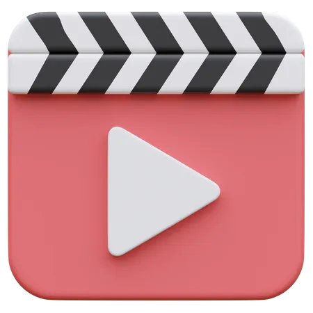 Video Player User Interface 3 D Illustration 3D Icon