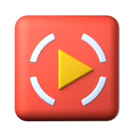 Vidéo plein écran  3D Icon