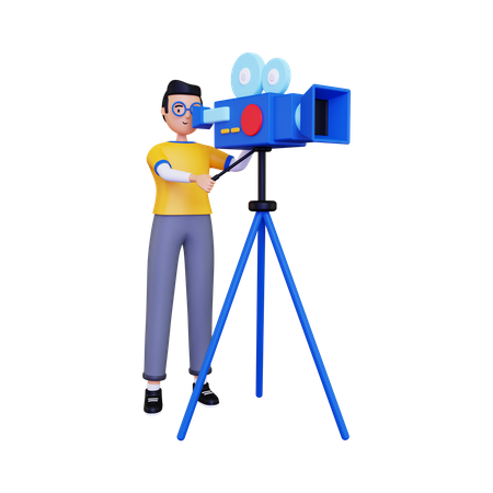 Video production  3D Icon