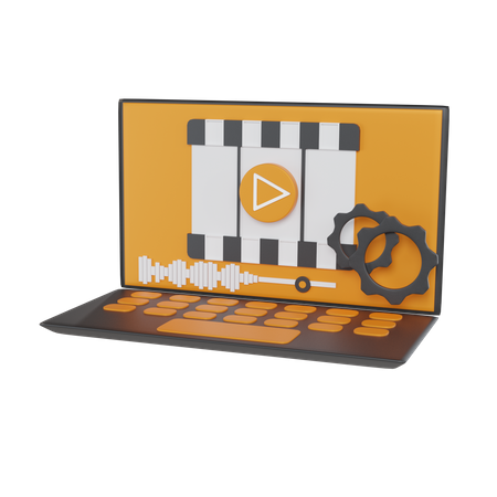 Video Production  3D Icon