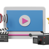 graphics of video-production