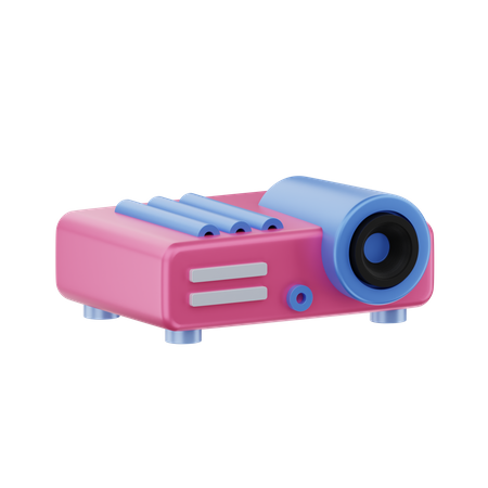 Projecteur de video  3D Icon