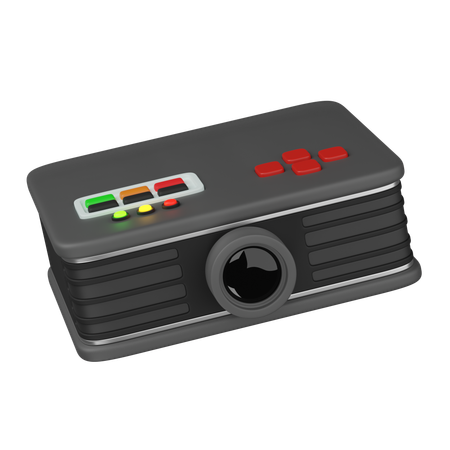 Video Projector  3D Icon