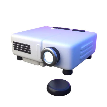 Video Projector  3D Icon