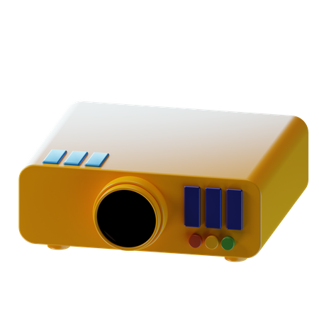 Video Projector  3D Icon