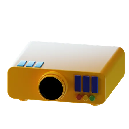 Video Projector  3D Icon