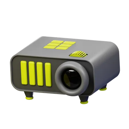 Video Projector  3D Icon