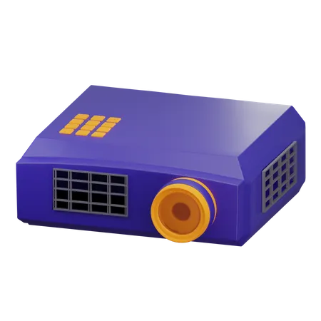 Video Projector  3D Icon