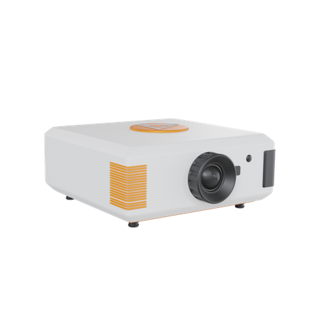 Video Projector  3D Icon