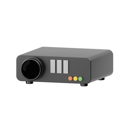 Video Projector  3D Illustration