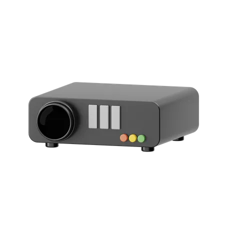 Video Projector  3D Illustration