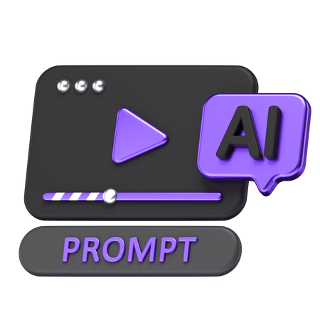 Video Prompt  3D Icon