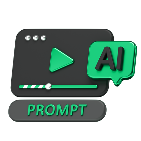 Video Prompt  3D Icon