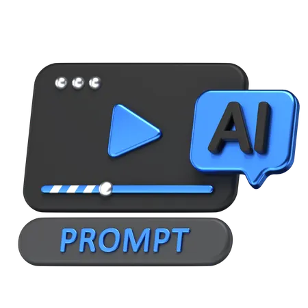 Video Prompt  3D Icon
