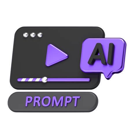 Video Prompt  3D Icon